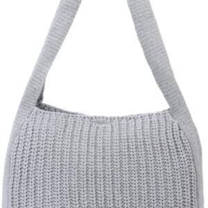 Women's Crochet Tote Bag Knit Shoulder bag,Aesthetic Bag,Cute Eco-Friendly Tote